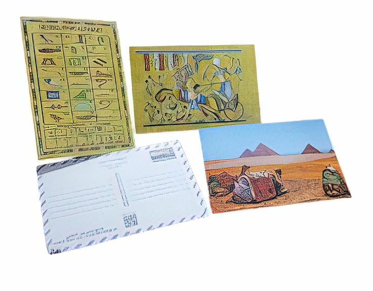 -Postcard without stamp