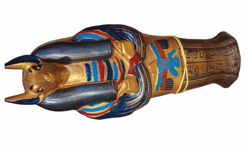 -Anubis sarcophagus with diffrent shapes