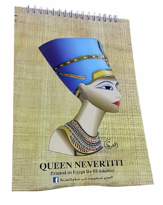 -A small notebook with Pharaonic designs