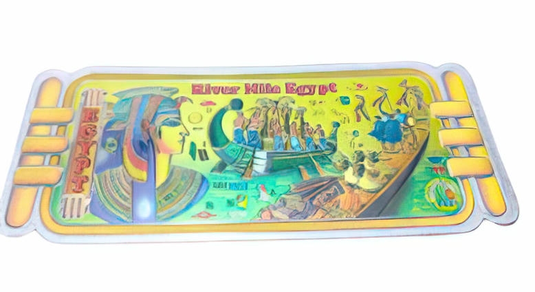 -Magnet with pharonic designs (Large)