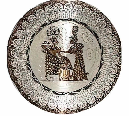 -Luxurious medium copper plate, various shapes