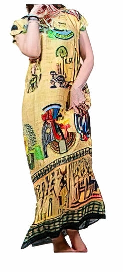 -Pharaonic abaya styles and colors