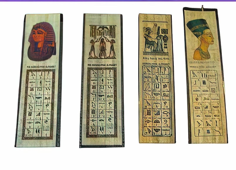Egyptian Papyrus Bookmark (5x15 cm)