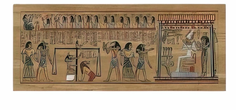 Illuminated Papyrus Art (1m x 40cm) - Assorted Designs