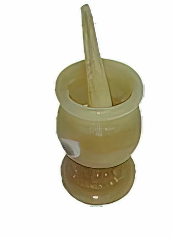 -Alabaster Mortar and Pestle Assorted Designs